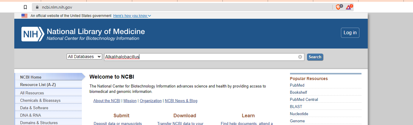 NCBI Taxonomy - idbacdb-documentation